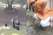 নারীরা নামাজ পড়ায় গোমূত্র ছিটিয়ে দুর্গ ‘শুদ্ধ’ করলো বিজিবি সাংসদ