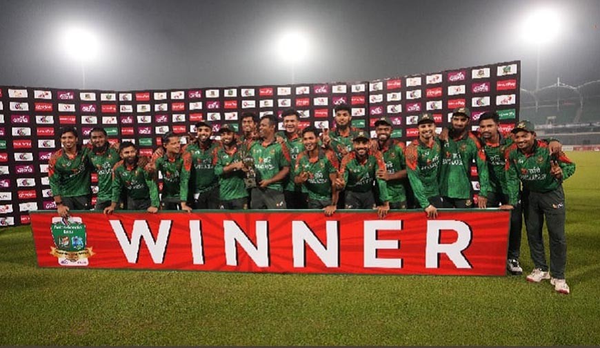 দেড় বছর পর বাংলাদেশের ওয়ানডে সিরিজ জয়