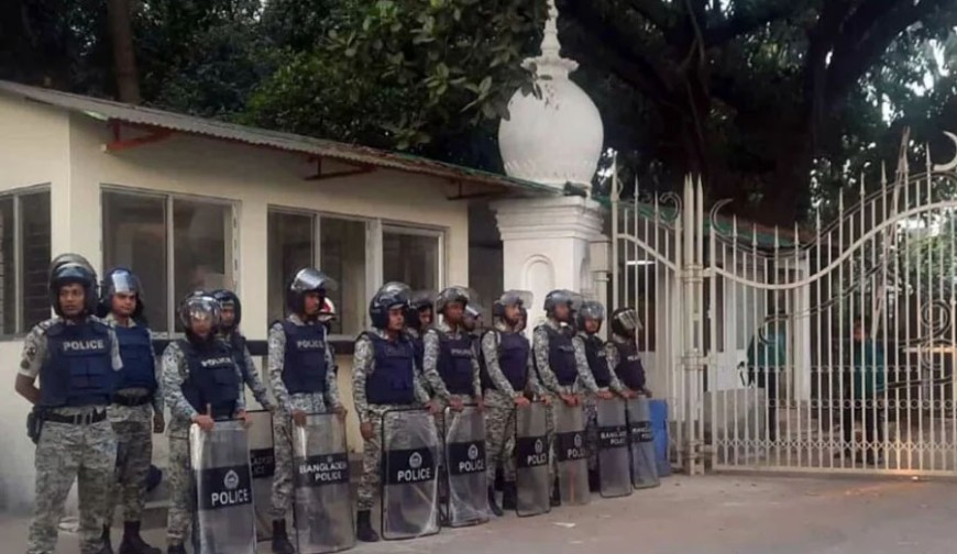 হাসিনার মামলার রায় ঘিরে ট্রাইব্যুনালে কঠোর নিরাপত্তা