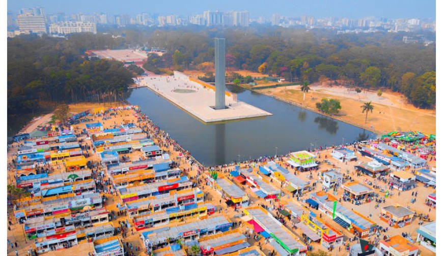 অমর একুশে বইমেলা ২০ ফেব্রুয়ারি থেকে শুরু