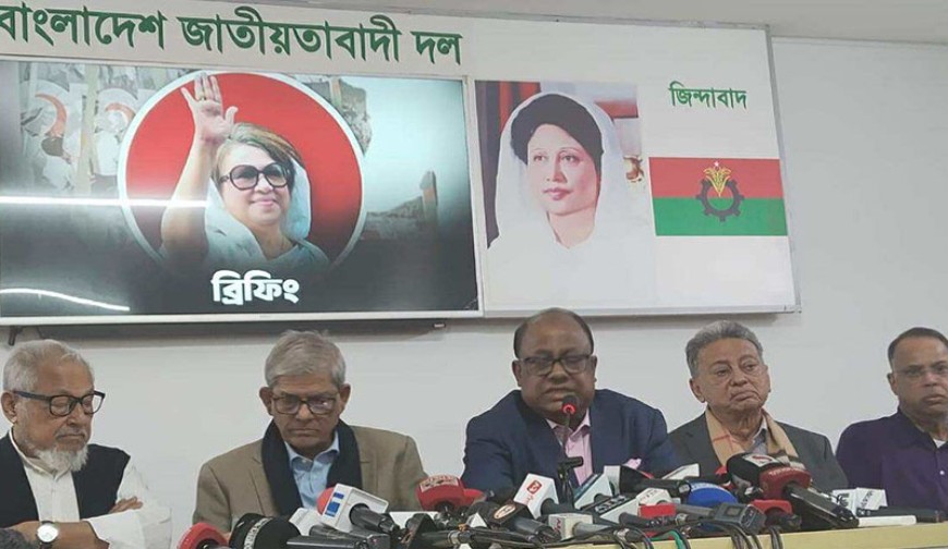 যশোর-৫, নড়াইল-২, ঝিনাইদহ-৪সহ ৮টি আসন  শরিকদের ছাড়লো বিএনপি