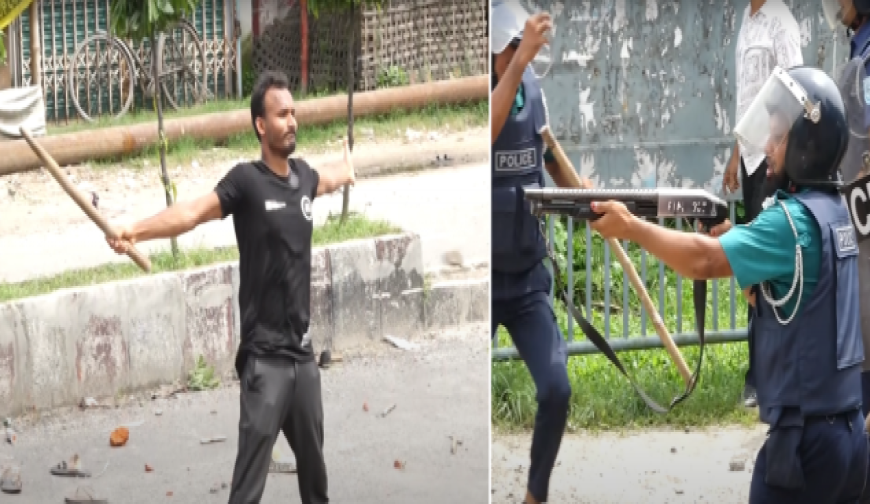 আবু সাঈদের স্বাধীনতার ডানা: জুলাই বিদ্রোহের অগ্নি স্ফুলিঙ্গ