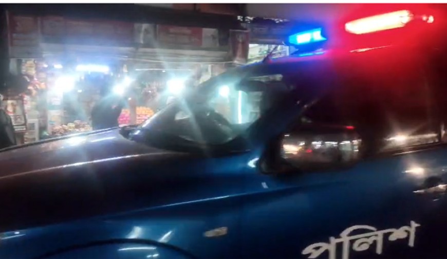 মণিরামপুরে আইনশৃঙ্খলা নিয়ন্ত্রণে প্রশাসন ও যৌথবাহিনীর টহল