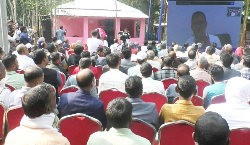 তারেক রহমানের উপহারে মাথা গোঁজার ঠাঁই পেল যশোরের শিশু আফিয়া