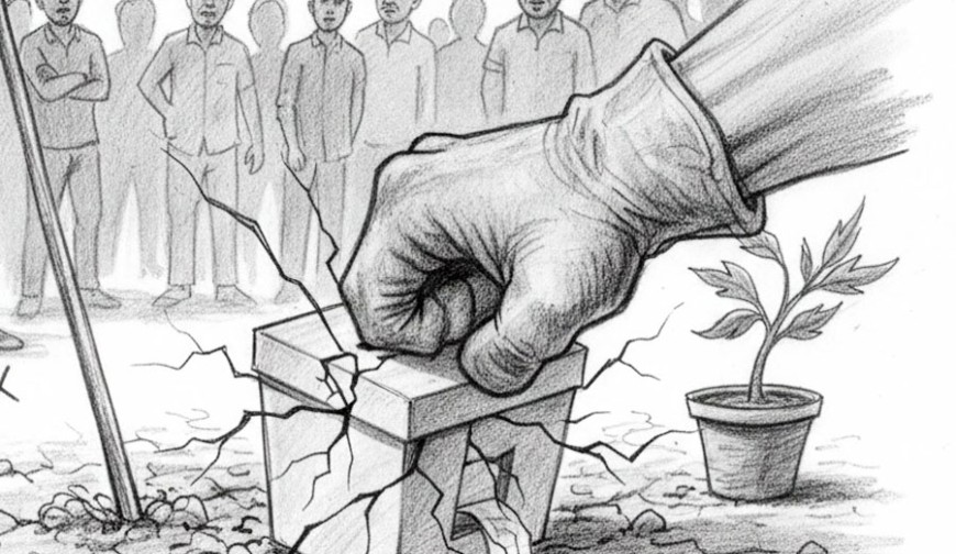 নির্বাচনী মাঠে বিএনপি কি মেজাজ হারাচ্ছে?