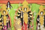 কোটচাঁদপুরে ৪৯ মণ্ডপে দুর্গোৎসবের প্রস্তুতি