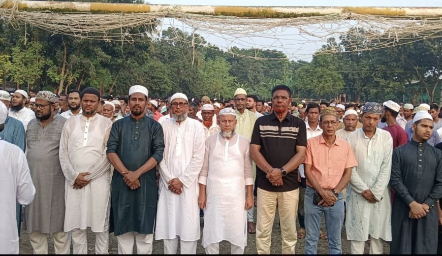 চৌগাছায় ইউপি চেয়ারম্যান ওবায়দুল ইসলাম সবুজের জানাজা অনুষ্ঠিত