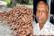রাজাপুরে রাস্তা নির্মাণে ইটের মান নিয়ে প্রশ্ন, সরকারি টাকার কাজ নিয়ে জনমনে ক্ষোভ