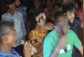 নওগাঁয় আপন দুই বোনকে বিয়ে, যুবক ও দুই স্ত্রীকে চুনকালি মাখিয়ে জুতার মালা পরিয়ে গ্রামছাড়া