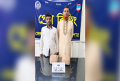 মণিরামপুরে এককেজি গাঁজাসহ দুইজন আটক
