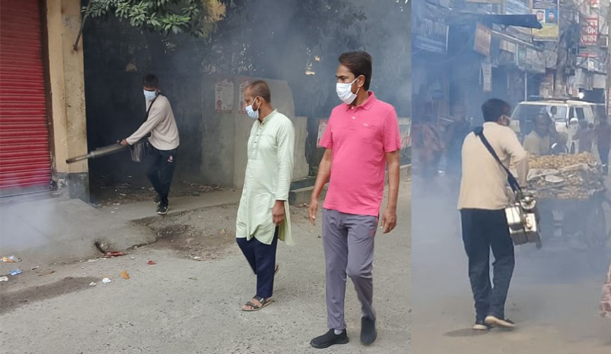 যশোর শহরে জামায়াতের মশক নিধন অভিযান