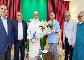 জামায়াত আমিরের বাসায় তারেক রহমান