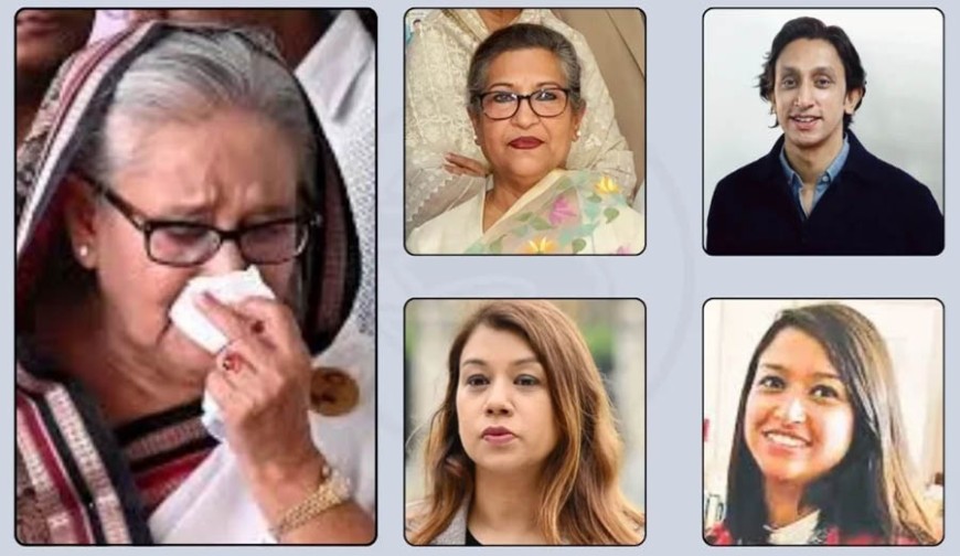 টিউলিপ ২, আজমিনা ৭, শেখ হাসিনাসহ বাকিদের ৫ বছর কারাদণ্ড