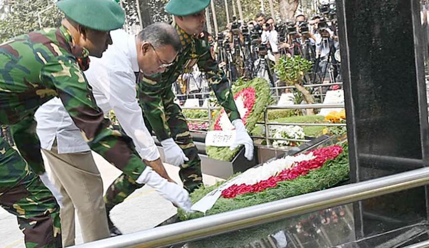পিলখানা হত্যাকাণ্ডে শহীদ সেনা কর্মকর্তাদের প্রতি রাষ্ট্রপতি ও প্রধানমন্ত্রীর শ্রদ্ধা