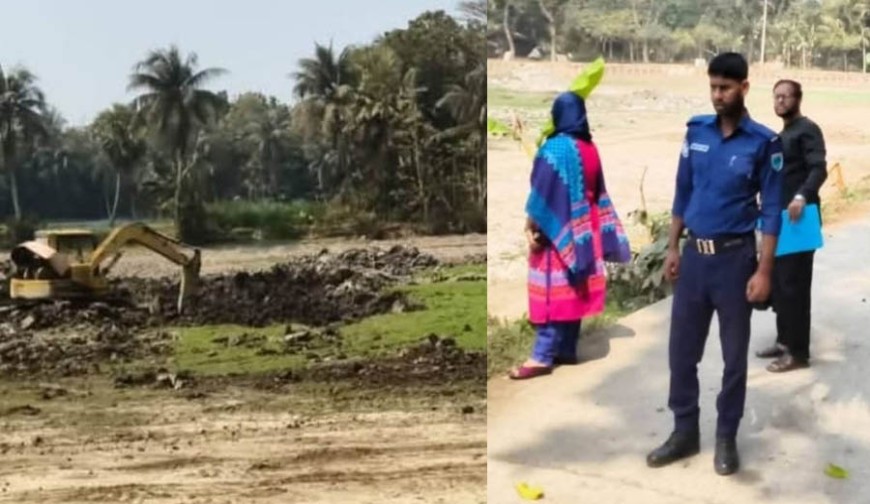 কেশবপুরে মাটি ব্যবসায়ী নুরুল ইসলামকে লাখ টাকা জরিমানা