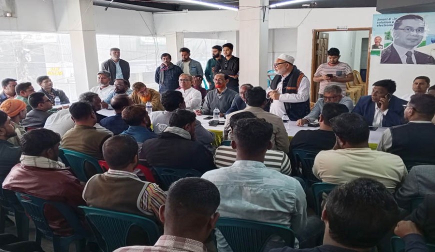 অভয়নগরে বিএনপি প্রার্থীর নির্বাচনী সভা ও ধানের শীষের মিছিল