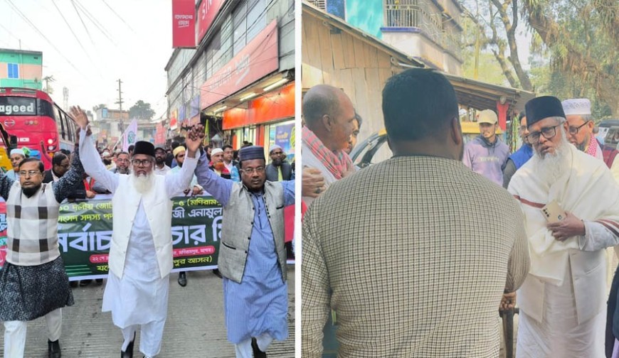 মণিরামপুরবাসীকে নতুন দিনের স্বপ্ন দেখাচ্ছেন গাজী এনামুল হক