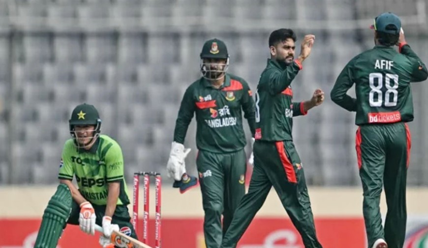 বাংলাদেশকে ২৭৫ রানের টার্গেট পাকিস্তানের