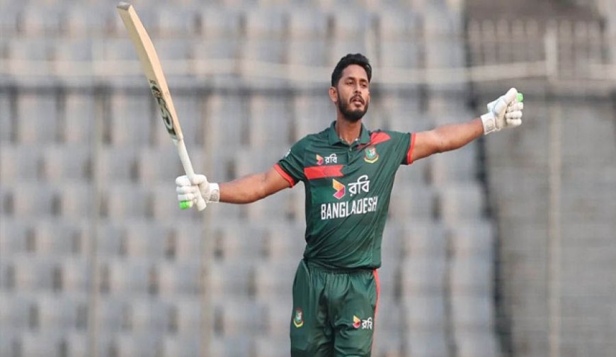 সেঞ্চুরির পর সাজঘরে তামিম, ২০০ পার করল বাংলাদেশ