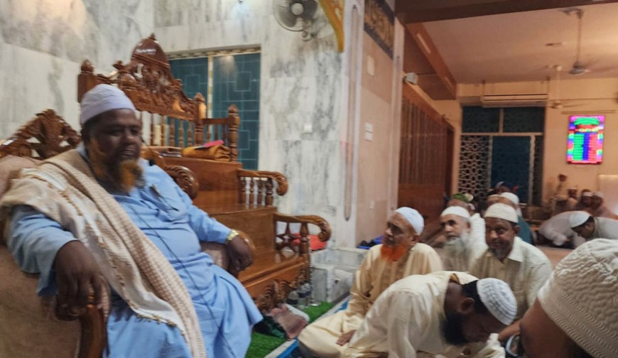 যশোর জেলা মডেল মসজিদে পবিত্র শবে কদরের আলোচনা সভা ও দোয়া মাহফিল