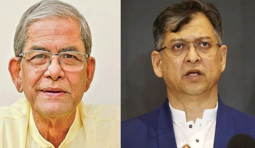 প্রধানমন্ত্রীর অনুপস্থিতিতে দায়িত্ব পালন করবেন মির্জা ফখরুল ও সালাহউদ্দিন