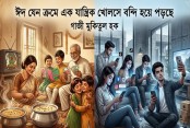 ঈদ যেন ক্রমে এক যান্ত্রিক খোলসে বন্দি হয়ে পড়ছে
