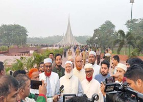 দুর্নীতিমুক্ত, বৈষম্যহীন, অহিংস, মানবিক বাংলাদেশ গড়ার প্রত্যাশা বিরোধীদলীয় নেতার