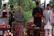 নেপালের কনিষ্ঠ প্রধানমন্ত্রী বালেন্দ্র শাহ’র শপথ