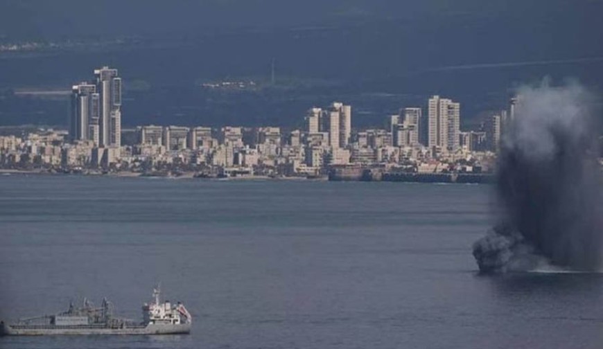 এবার ইসরায়েলের নৌবন্দরে হিজবুল্লাহর হামলা