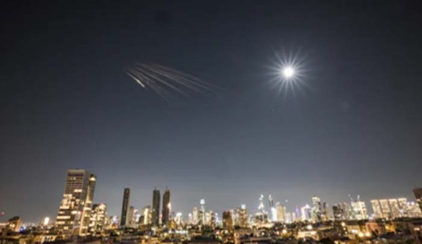 ইসরাইলে নতুন দফা ক্ষেপণাস্ত্র হামলা চালাল ইরান