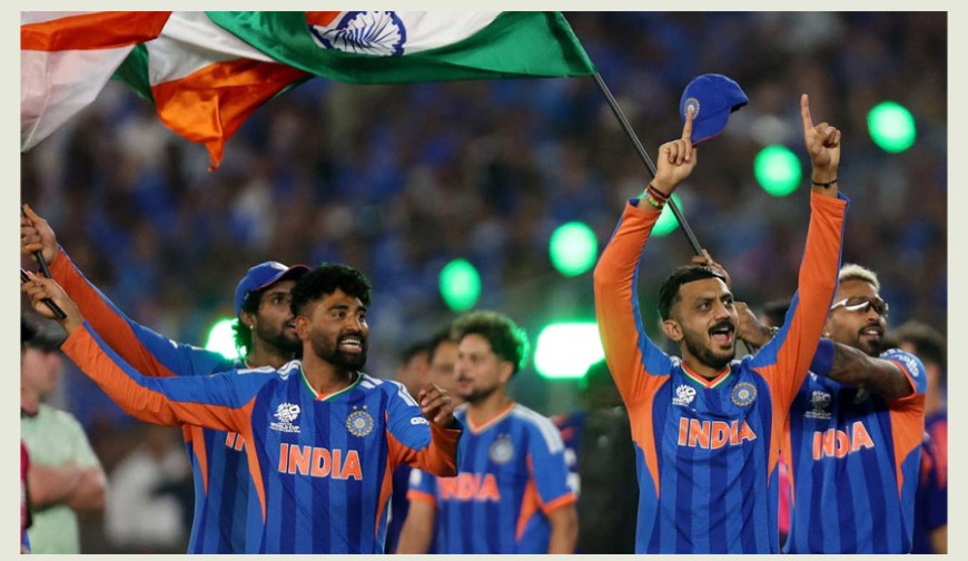 ইতিহাস গড়ল ভারত: টানা দু’বার টি-টোয়েন্টি বিশ্বজয় সূর্যকুমারদের