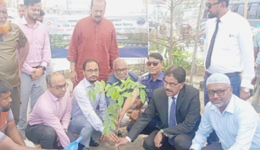 ‘৫ বছরে ২৫ লাখ বৃক্ষরোপণ’ কর্মসূচির উদ্বোধন