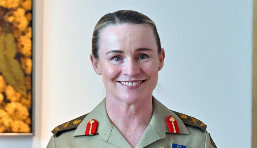 প্রথমবারের মতো অস্ট্রেলিয়ায় সেনাবাহিনীর নেতৃত্বে একজন নারী