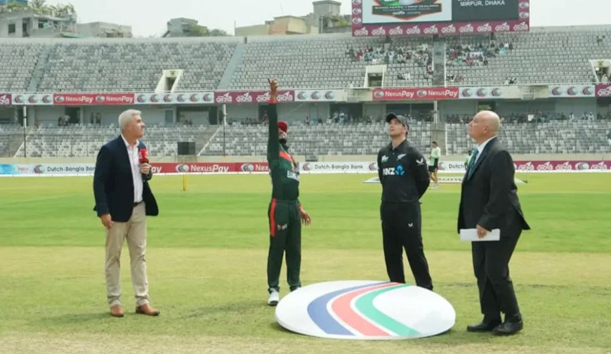 টস হেরে ফিল্ডিংয়ে বাংলাদেশ