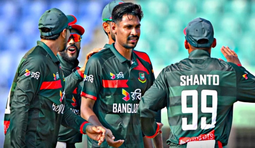 শান্তর সেঞ্চুরি, মোস্তাফিজের ফাইফার, সিরিজ বাংলাদেশের