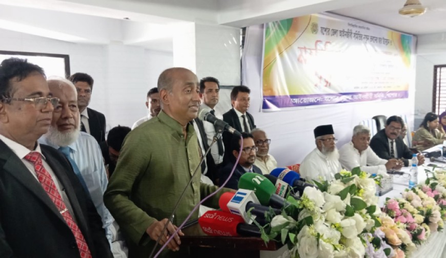 জুলাই সনদের কিছু অংশে প্রতারণার আশ্রয় নেয়া হয়েছে: আইনমন্ত্রী