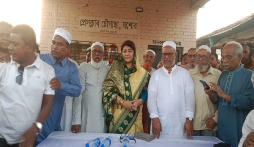 যশোরে প্রধানমন্ত্রীর আগমন উপলক্ষে চৌগাছায় প্রস্তুতিসভা