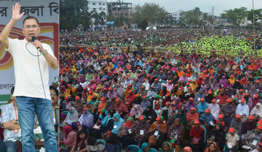 জুজু বুড়ির ভয় দেখিয়ে লাভ নেই : যশোরে প্রধানমন্ত্রী