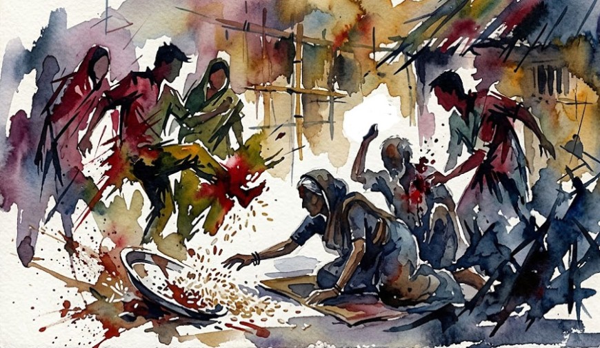 বৃদ্ধ বাবা-মায়ের অন্ন কেড়ে নিল সন্তানরা