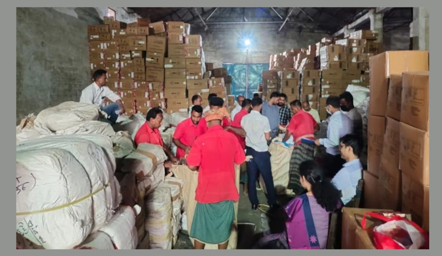 বেনাপোল স্থলবন্দরে কোটি টাকার শুল্ক ফাঁকির চেষ্টা নস্যাৎ