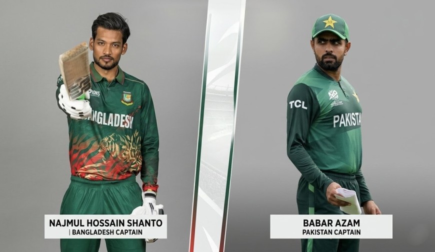 র‍্যাংকিং-এ বাবরকে ছুঁয়ে ফেললেন শান্ত