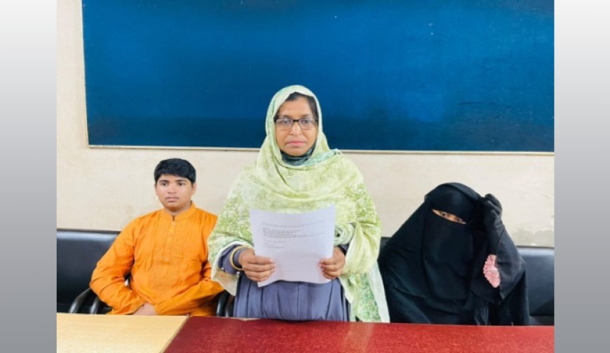 স্বামীসহ শ্বশুরবাড়ির লোকদের বিরুদ্ধে দুই সন্তানের মাকে প্রাণনাশের হুমকির অভিযোগ