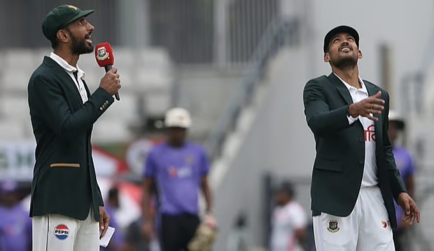 টসে জিতে বোলিংয়ে পাকিস্তান, ব্যাট করবে বাংলাদেশ