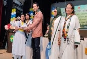 জাতীয় পর্যায়ে ‘নীল কমল অ্যাওয়ার্ড’ পেলো হলদে পাখি অরণী
