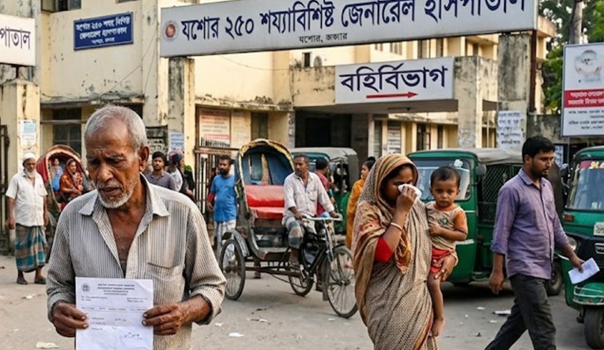ওষুধ শূন্য যশোর হাসপাতাল, রোগীরা ফিরছেন প্রেসক্রিপশন হাতে