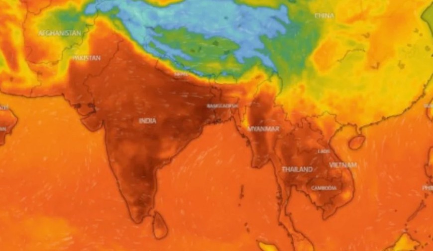 দক্ষিণ এশিয়াজুড়ে ভয়াবহ তাপপ্রবাহ, তাপমাত্রা ৫০ ডিগ্রির কাছাকাছি