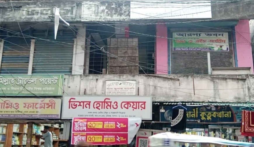 চৌরাস্তা মাতৃছায়া সুপার মার্কেটে চুরি
