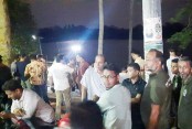 বাগেরহাটে মাজারের দীঘির কুমির টেনে নিল ৭ বছরের শিশুকে
