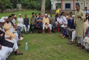 নওয়াপাড়া মডেল কলেজ মাঠে মাদকবিরোধী সচেতনতা সভা