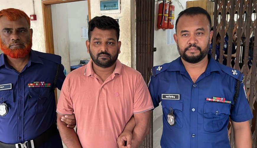 যশোর শহর স্বেচ্ছাসেবক লীগের আহ্বায়ক সুমন গ্রেফতার, কারাগারে প্রেরণ